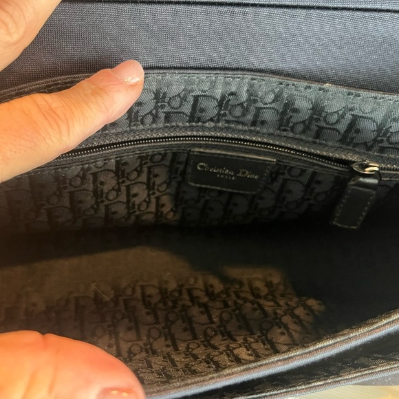 CHRISTIAN DIOR BY JOHN GALLIANO SS 2003 BLACK JERSEY HARDCORE BAG - Picture 5 of 11